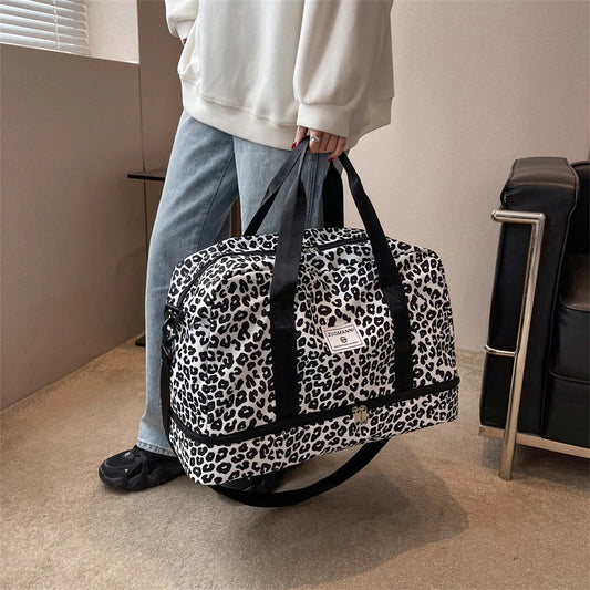 Yoga Bag, Short Trip Travel Bag, Handbag, Maternity Luggage Bag, Business Travel Storage Bag, Sports Training and Fitness Bag
