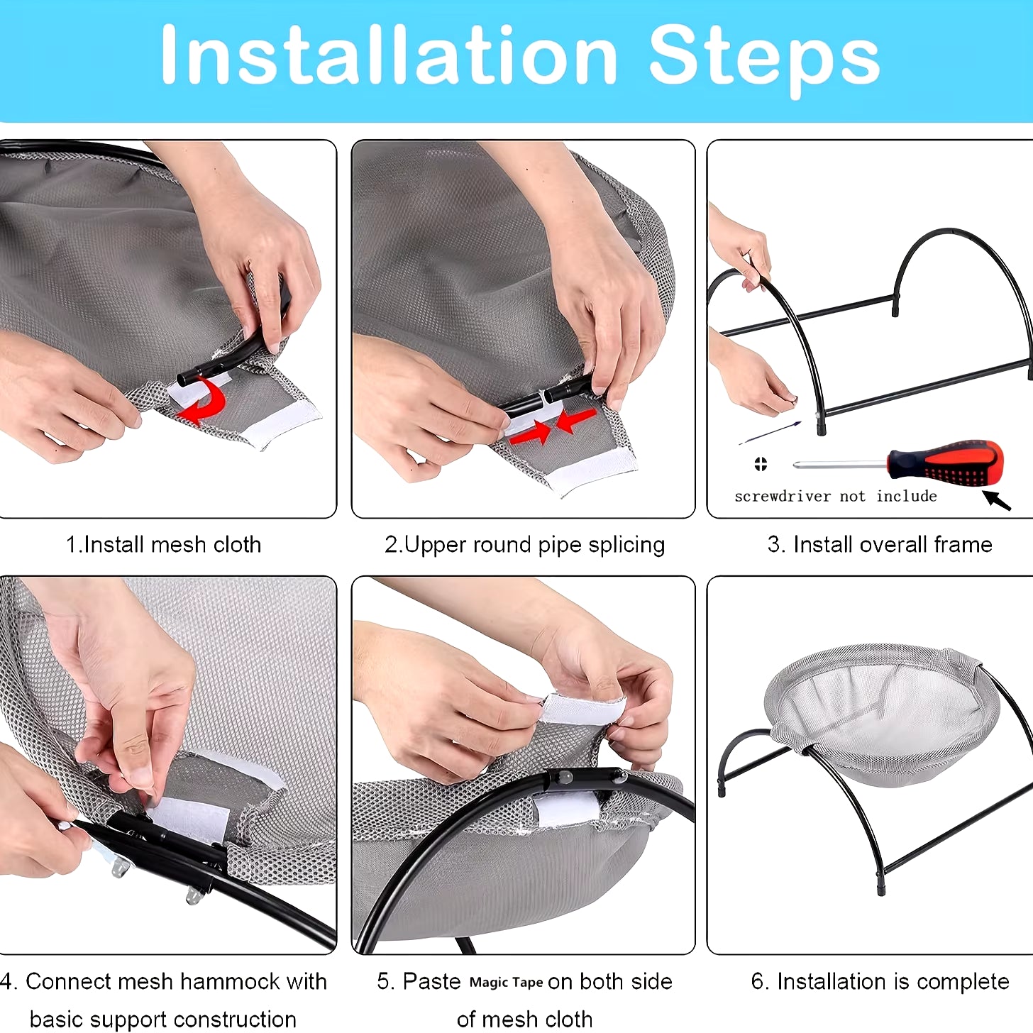 Cozy Cat Hammock Bed - Breathable Cooling Cot for Ultimate Pet Comfort