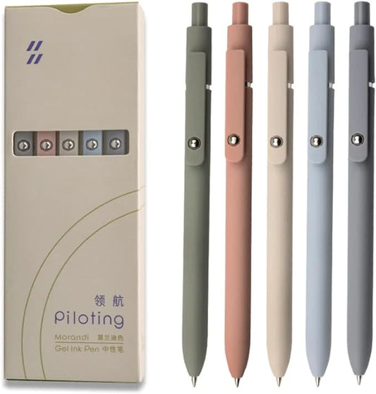 Gel Pens - 5 Pcs Set