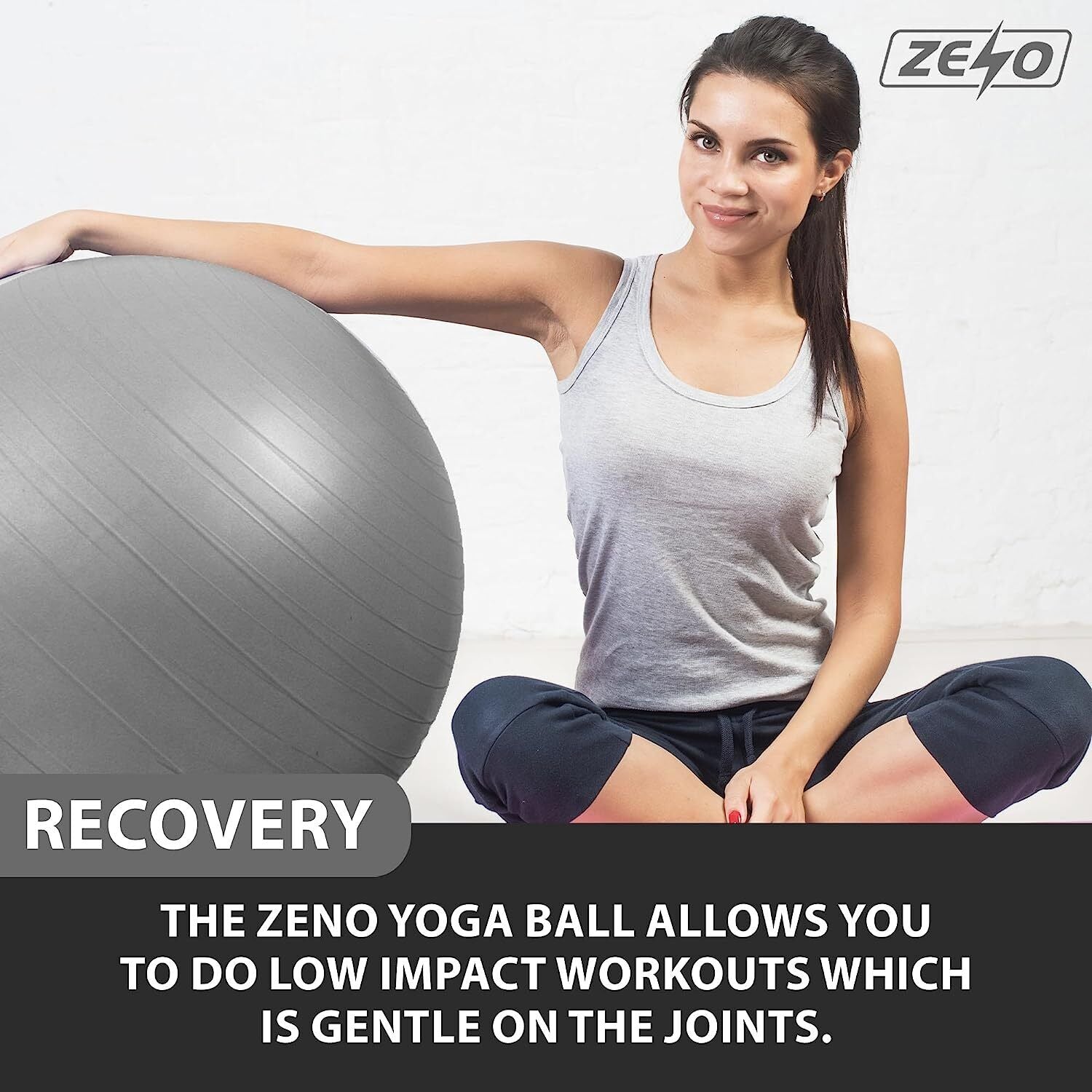 EXERCISE GYM BALL SWISS PILATES YOGA CORE TRAINING