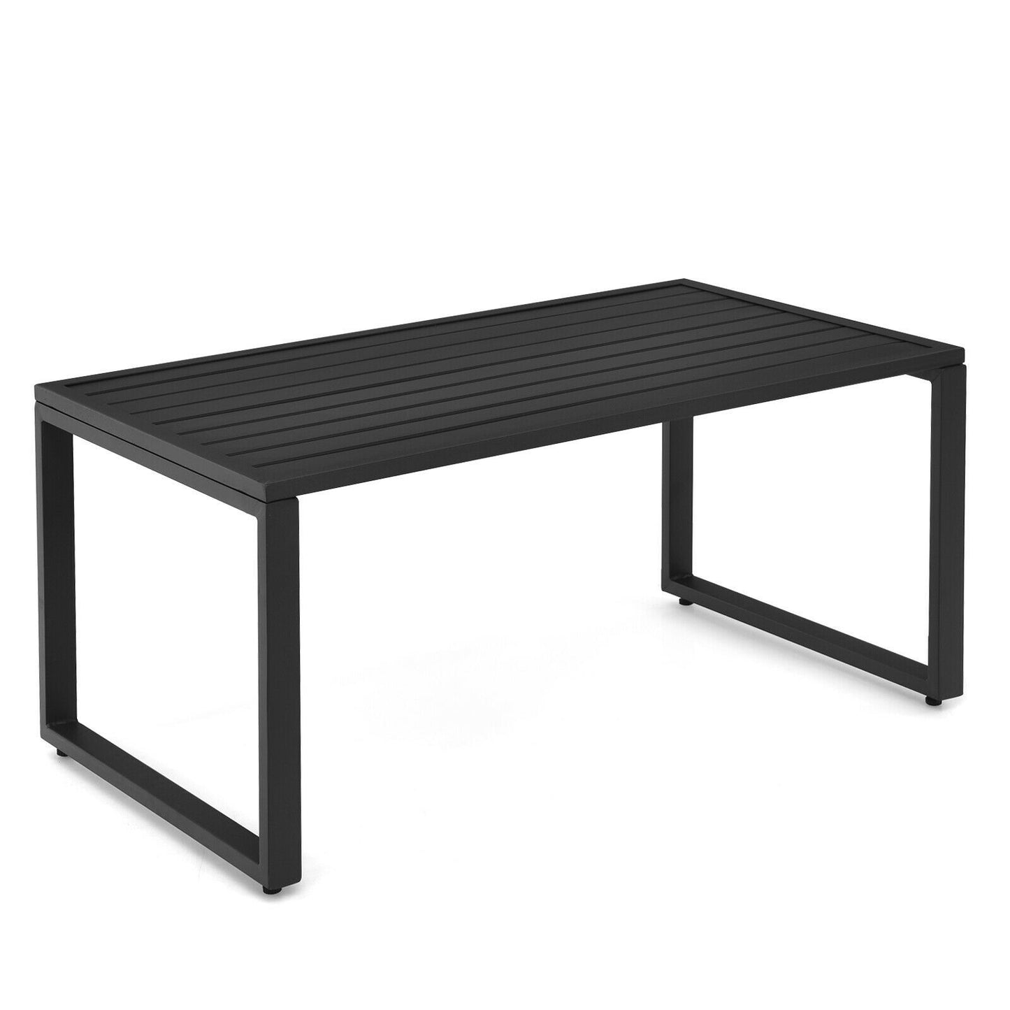 4-Piece Outdoor Patio Furniture Set with Loveseat, Armchairs, and Coffee Table