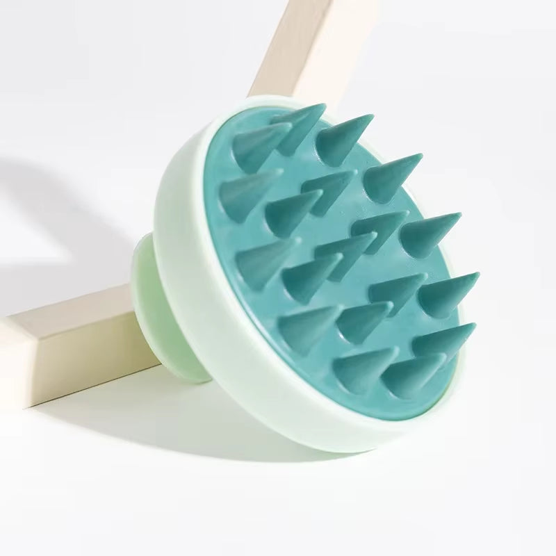 Silicone Scalp Massager Brush - Ultimate Hair Washing & Spa Experience for Relaxation and Cleanliness