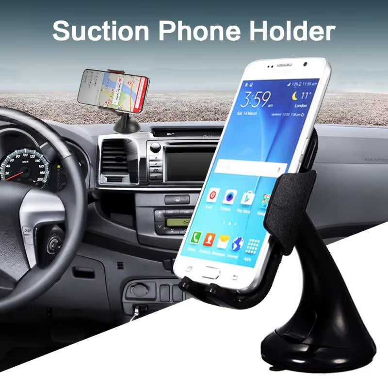 Car Sucker Mount Bracket GPS Auto Phone Holder Stand for Audi A4 A6 A5 A6L A8L A4 Avant Q7 R A3 3-Door I Ah Ah A8 A3
