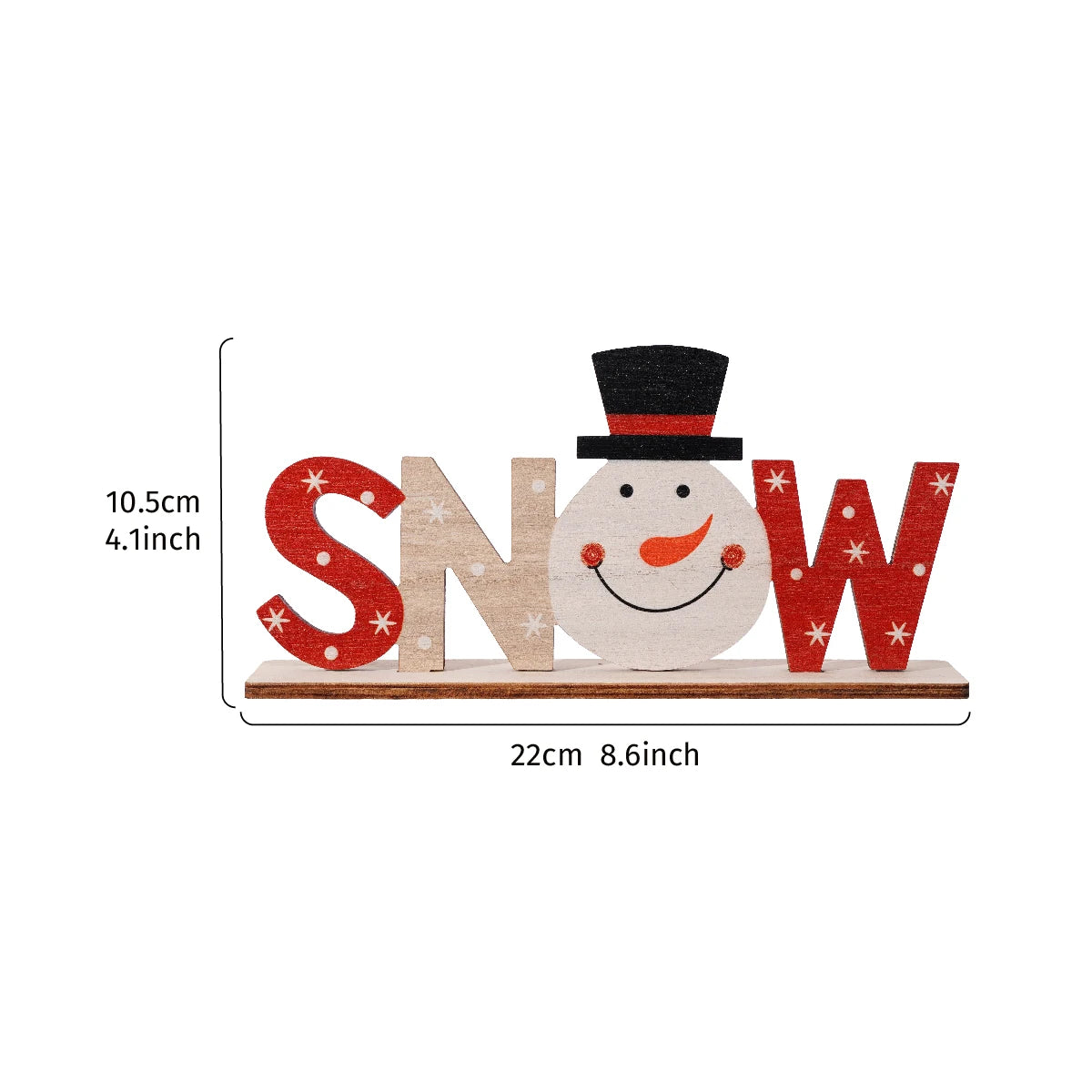 1PC, Wooden Christmas Letter Decorative Item, Suitable for Christmas Decorative Items