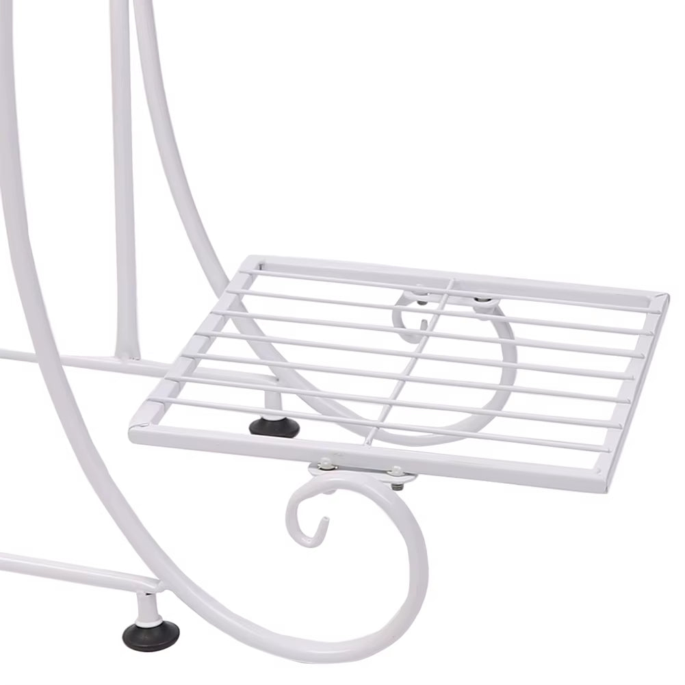 4 Tier 4 Potted Metal Plant Stand