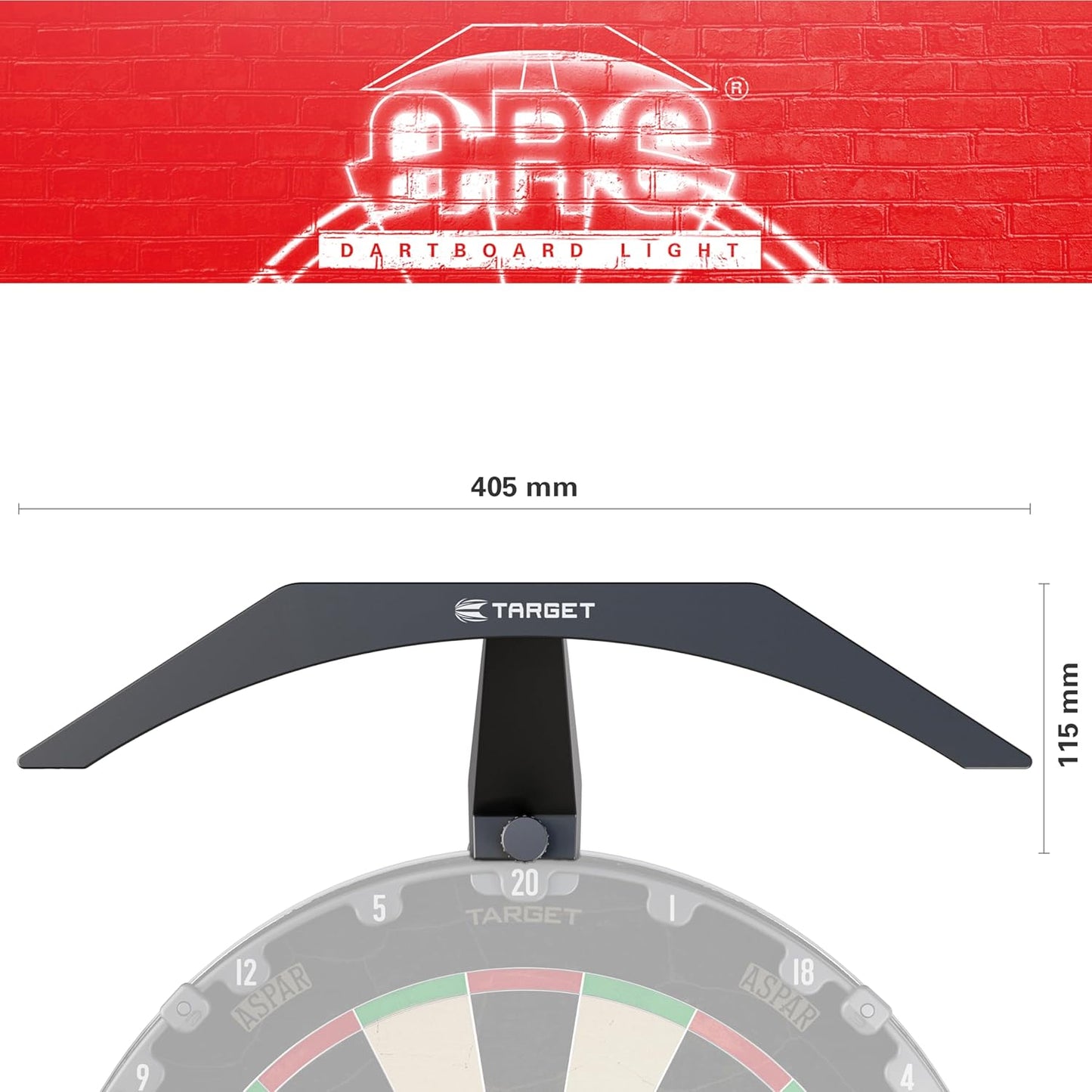 Light Up Your Game! 🎯✨ LED Dartboard Lighting System with 3M Cable - Universal Fit & Easy Setup for All Dart Boards! #DartLife #GameOn