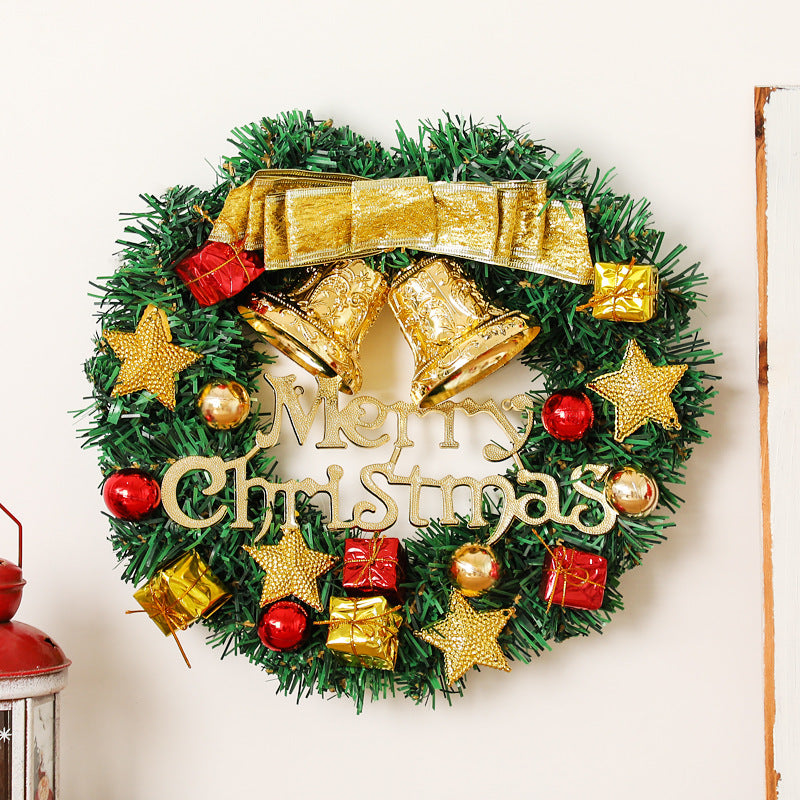 Festive Artificial Christmas Wreath - Perfect for Home, Car, and Window Decor!