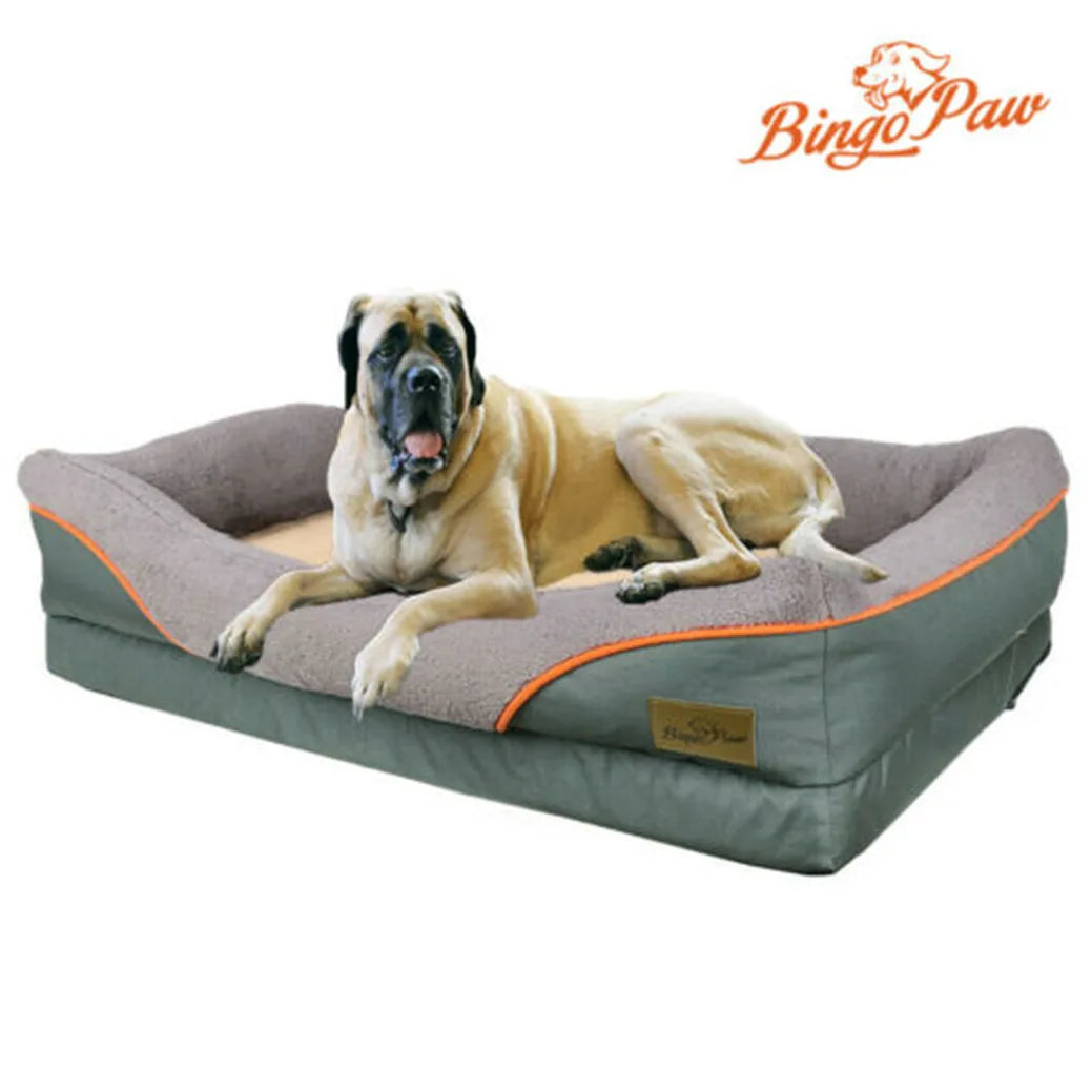 Premium XL Heavy Duty Orthopedic Dog Bed - Soft Foam, Waterproof & Comfortable