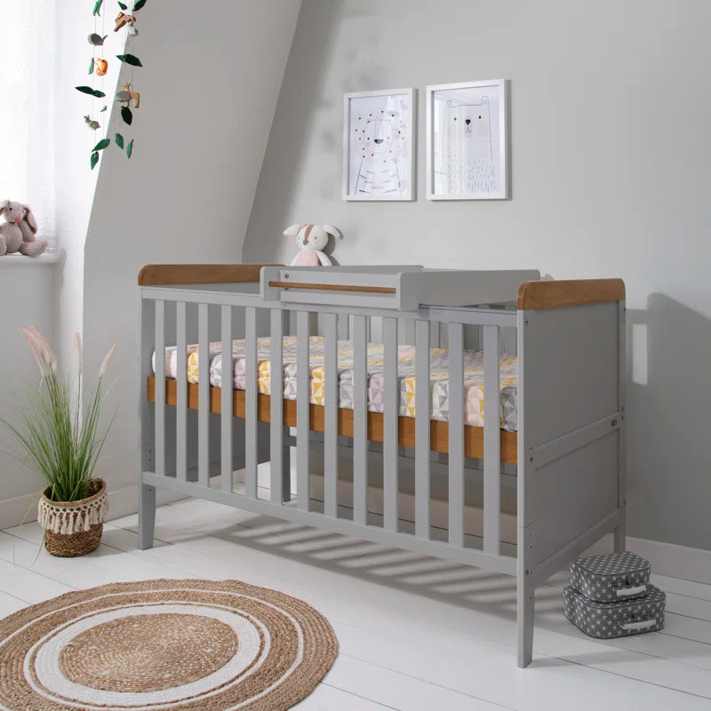 Rio Cot Bed with Mattress and Cot Top Changer