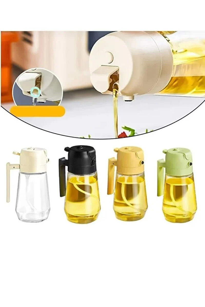 Glass Oil Spray Bottle - Airfryer Oil Sprayer