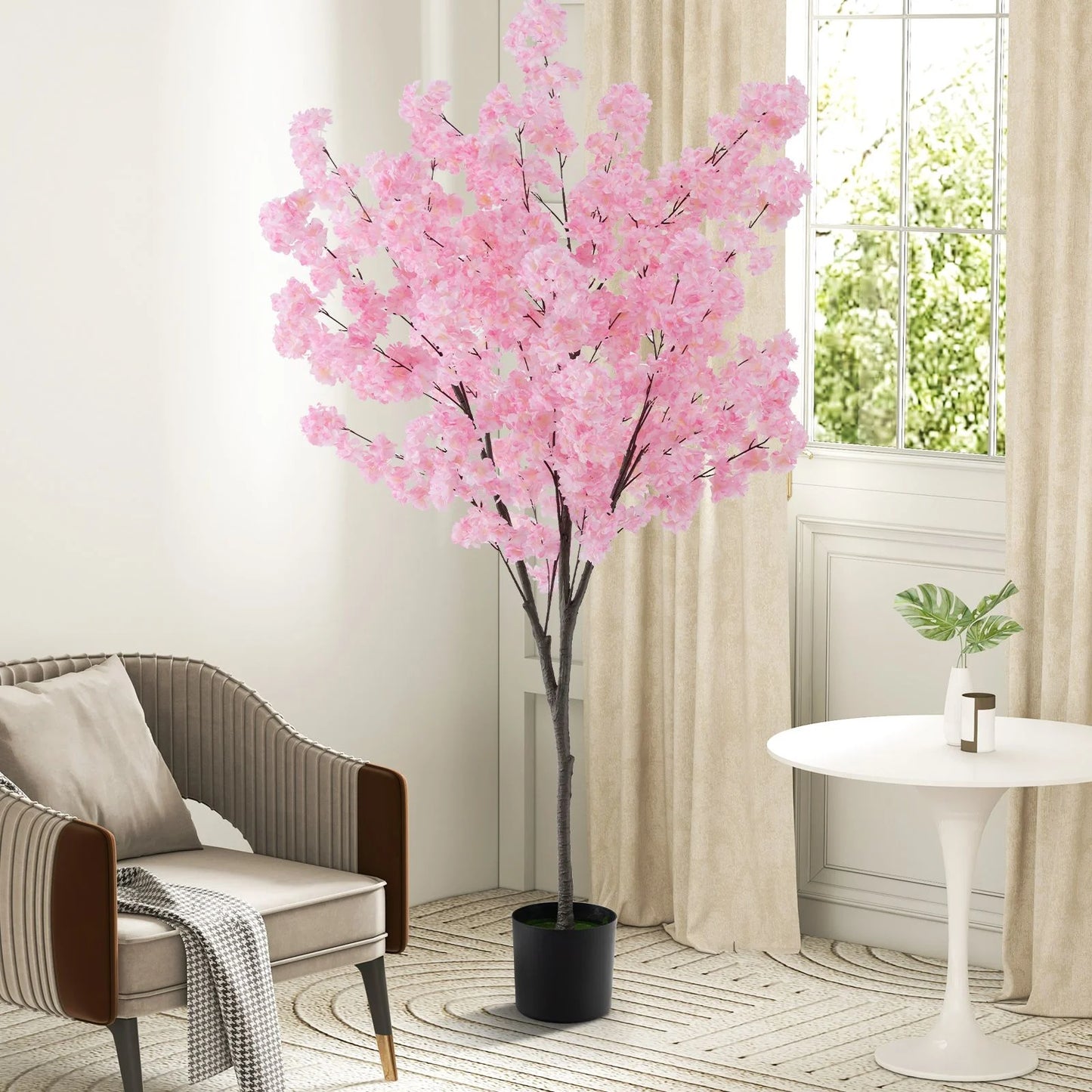 Artificial Cherry Blossom Tree - 190 cm
