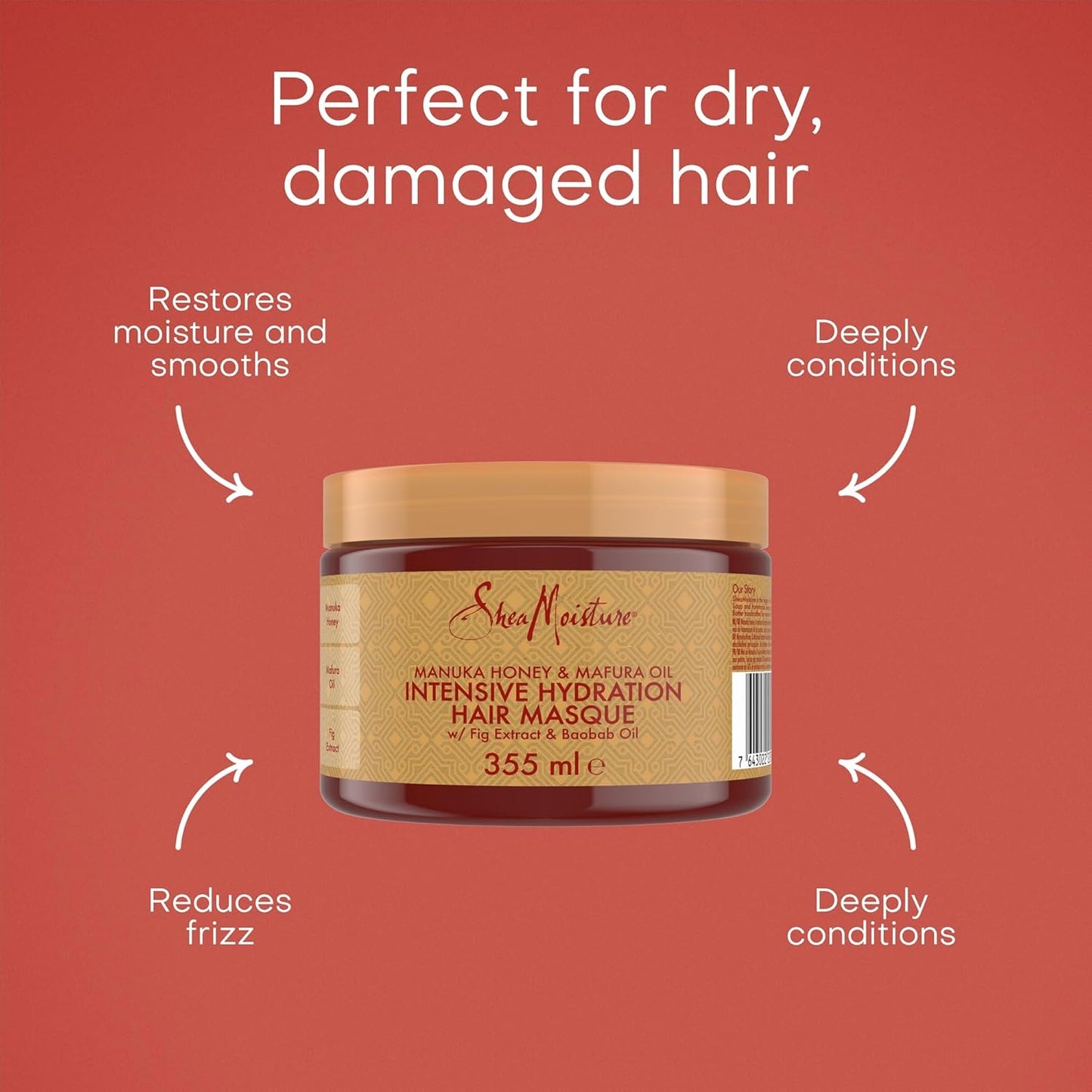 Revitalize Your Hair with Shea-Moisture Manuka Honey & Mafura Oil Deep Conditioner
