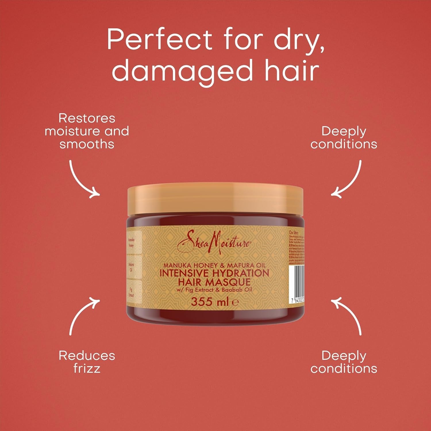 Revitalize Your Hair with Shea-Moisture Manuka Honey & Mafura Oil Deep Conditioner