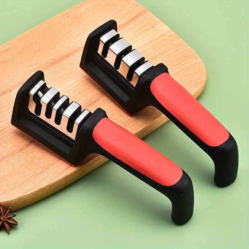 Knife Sharpener, Professional Kitchen Sharpening Stone Whetstone, Portable Sharpener Tool