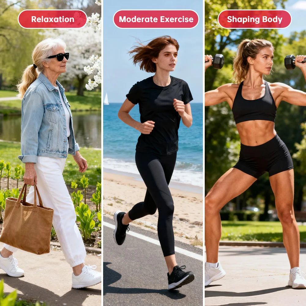 Vibration Plate Fitness Platform Full Body Shaker Exercise Machine for Weight Loss Fat Burning Power Waver Workout for Women Men