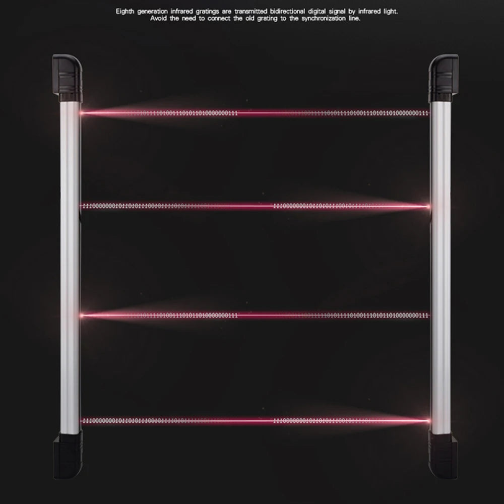 Home Smart Wireless Home Security - 4 Beams Infrared Sensor