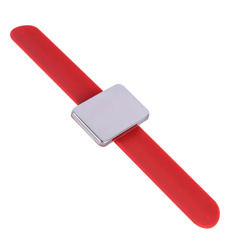 7 Colors Sewing Pincushion Wrist Hand Magnetic Needle Pad