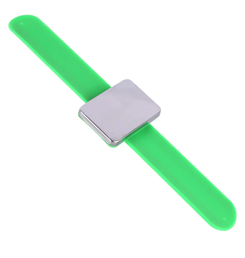 7 Colors Sewing Pincushion Wrist Hand Magnetic Needle Pad