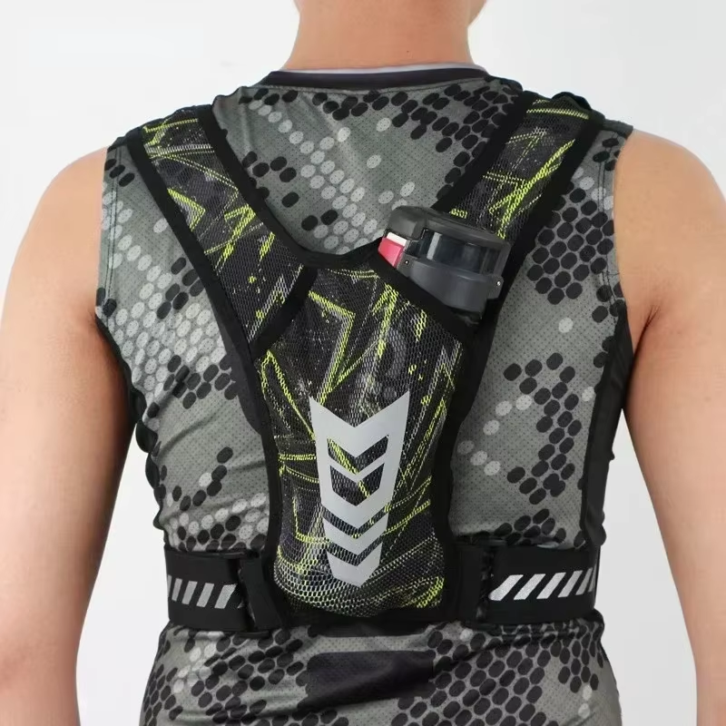 Lightweight Reflective Running Backpack - Universal Sports Vest for Jogging & Fitness with Phone & Card Holder for Men and Women