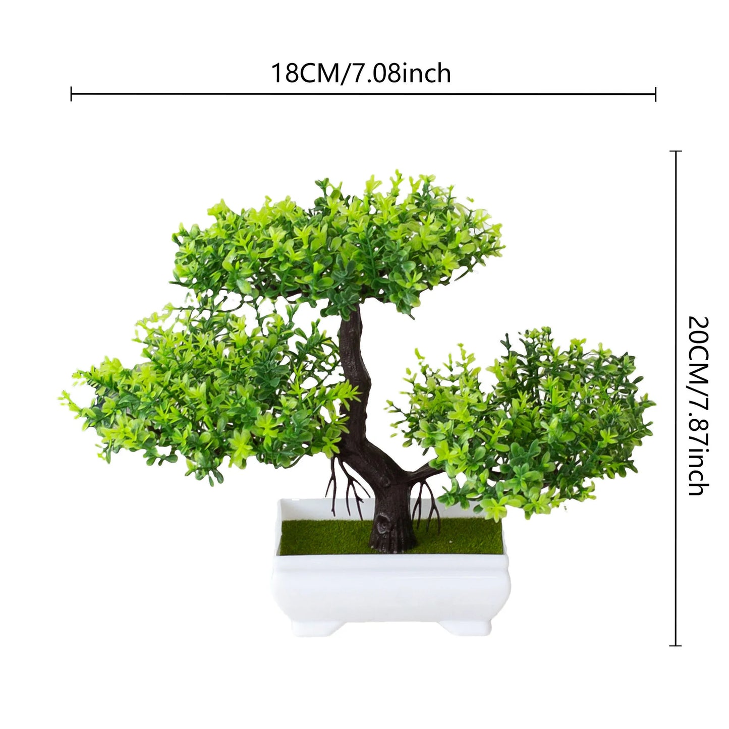 Artificial Tree Plants Bonsai Small Tree Pot Fake Plant Flowers Potted Ornaments For Garden Table Home Room Bedroom Home Decor