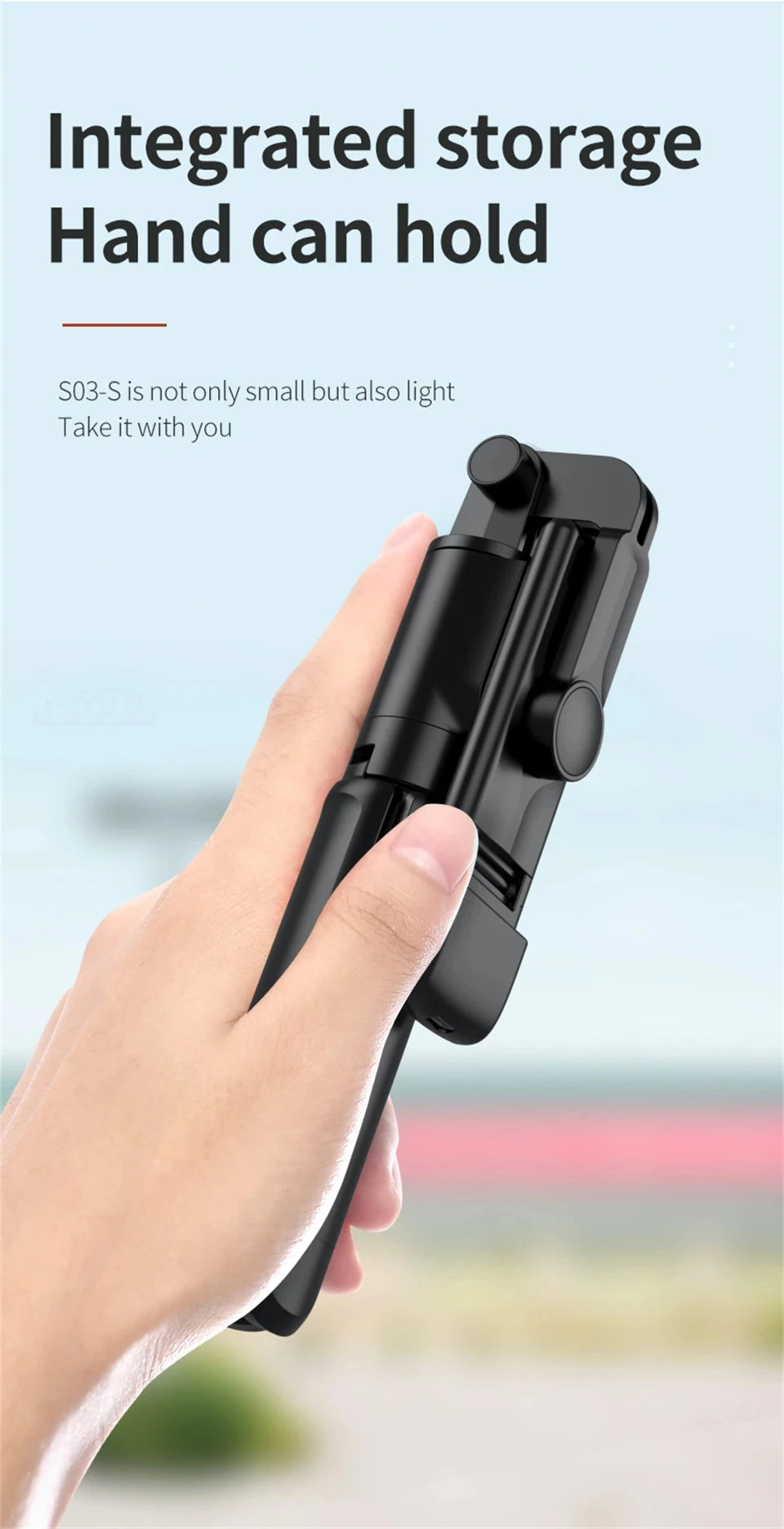 New Tripod for Smartphone Camera, Stand with Bluetooth Shutter and Light, Wireless Selfie Stick Brackets with Phone Holde