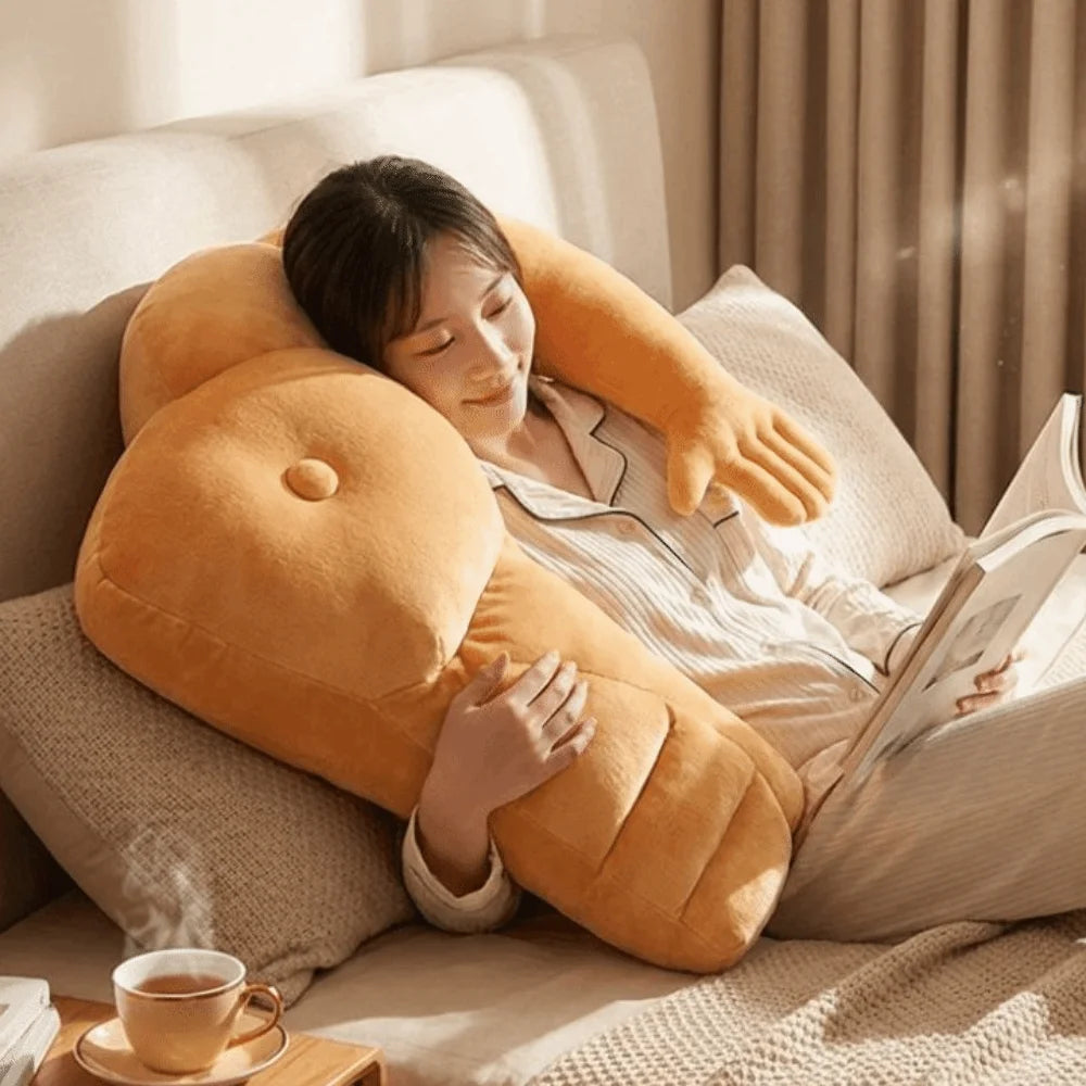 Creative Arm Pillow Hunky Chest Throw Pillow Body Shape Pillow Cuddle Pillow PP Filling Boyfriend Pillow Sleep Cushion