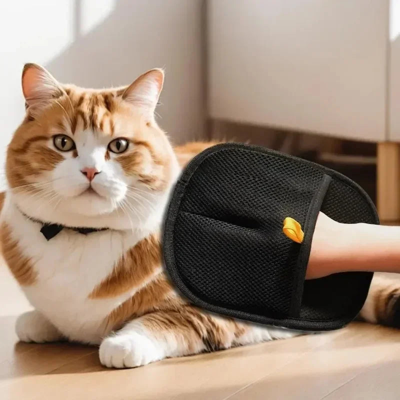 Pet Hair Removal Gloves Depilation Brushing Tools For Dog Cat