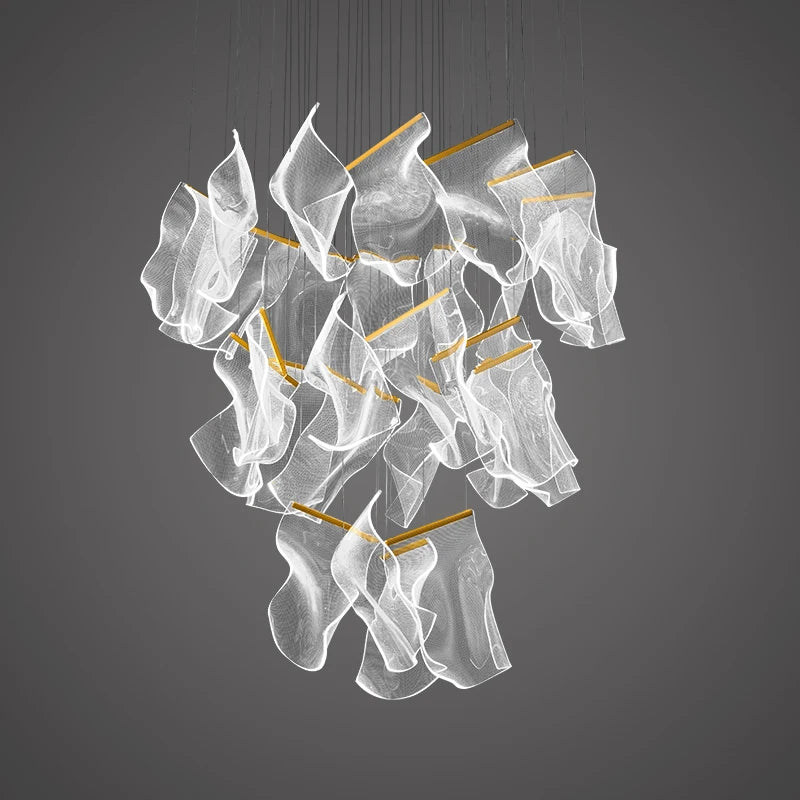 Modern Chandelier Living Room Decor