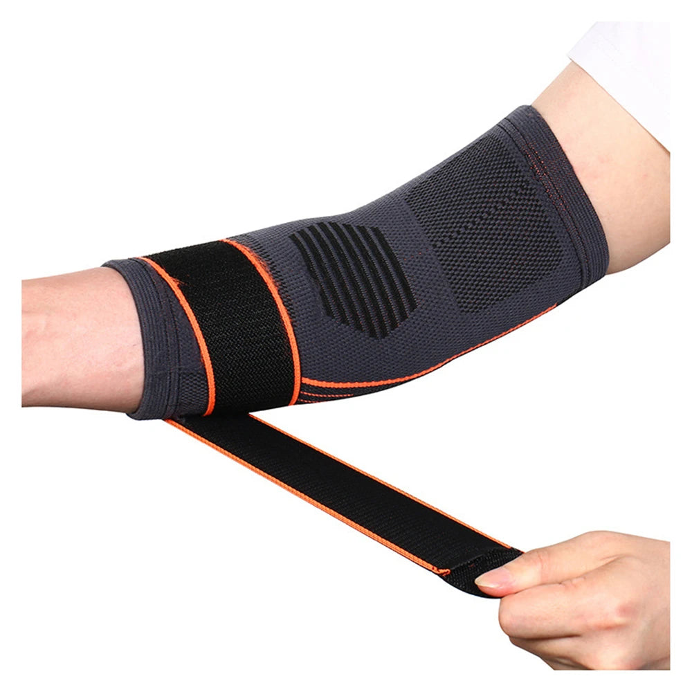 1Pcs Fitness Bandage Elbow Pads Tennis Elbow Reduce Joint Brace Compression Support Sleeve for TendonitisPain Support Protector