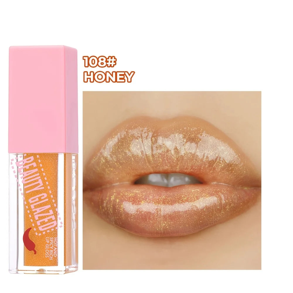 Chili Lip Plumper Oil Serum Instant Long Lasting Volumising Essence Oil Repair Lip Fine Lines Increases Elasticity Sexy Lip Balm