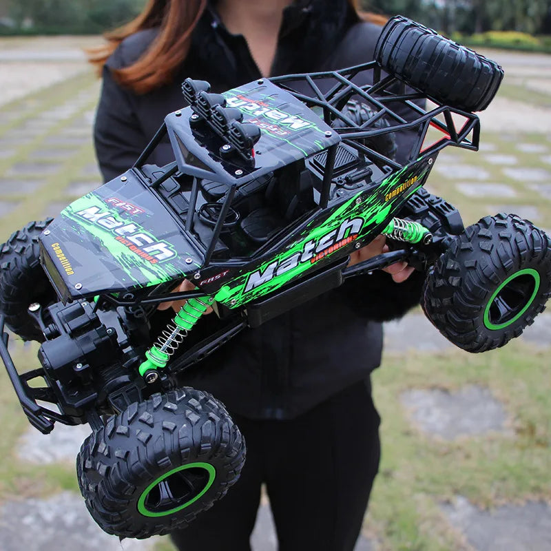4WD Remote Control Car With Led Lights 2.4G Radio RC Cars - Off-Road Gifts