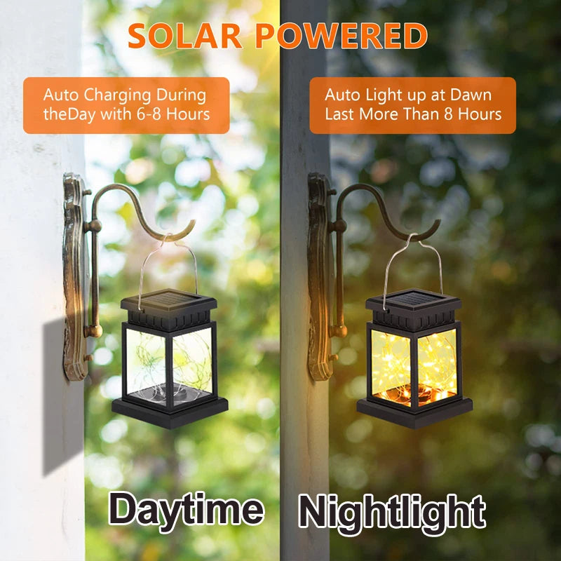 Solar LED Lights Outdoor Focus Floor Lanterns Panels