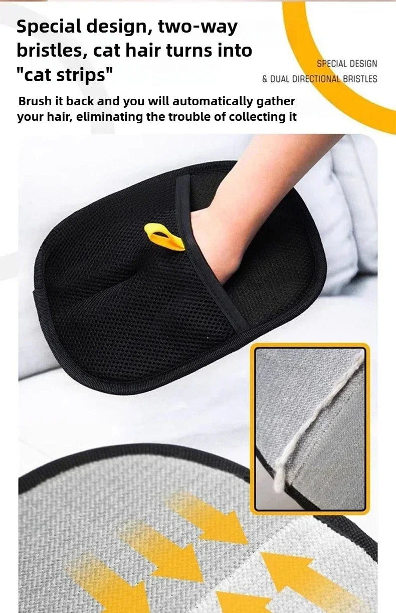 Pet Hair Removal Gloves Depilation Brushing Tools For Dog Cat