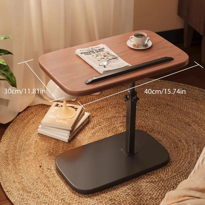 Dormitory Bedside Table Household foldable Mobile Lift Computer Desk Portable livingroom side table Bedroom Lazy Laptop Desk ﻿
