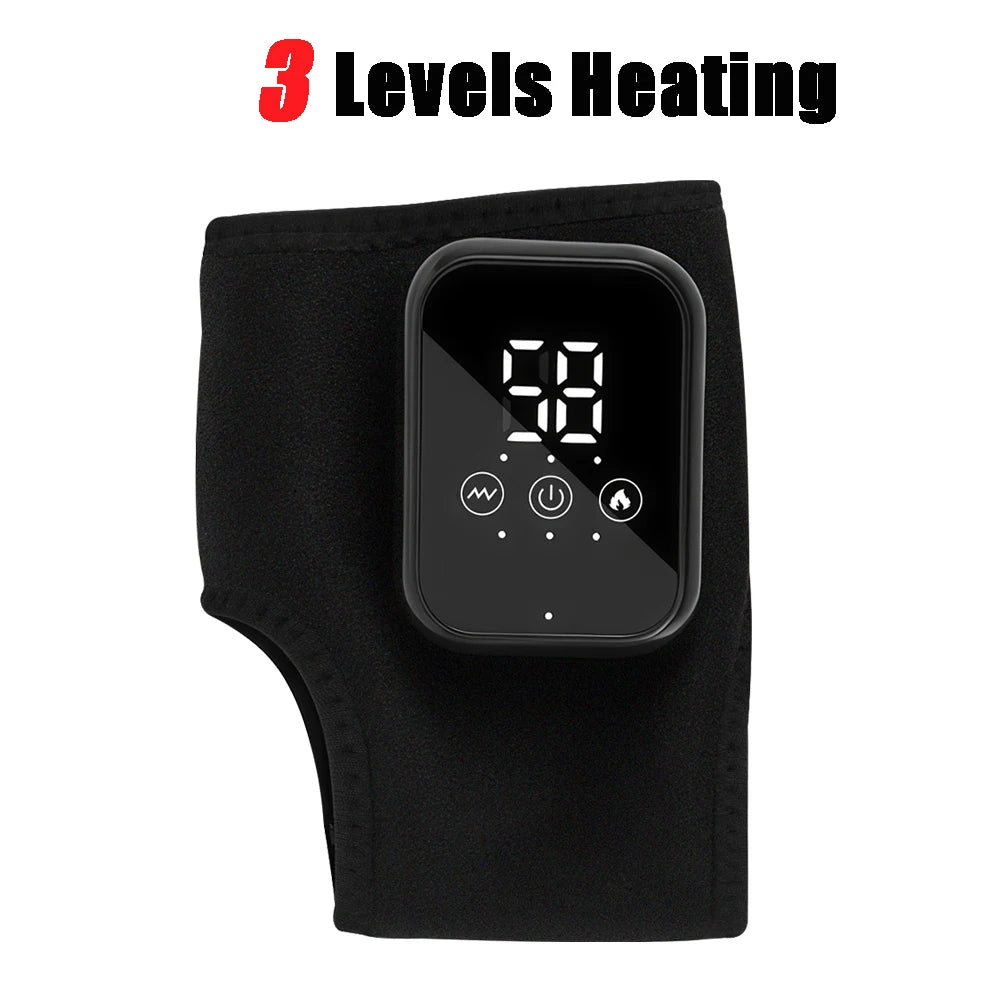1 Pair Foot Ankle Brace Belt 3 Levels Adjustable Hot Compress Vibration Massage Foot Ankle Guard Band Carpal Tunnel Foot Protect