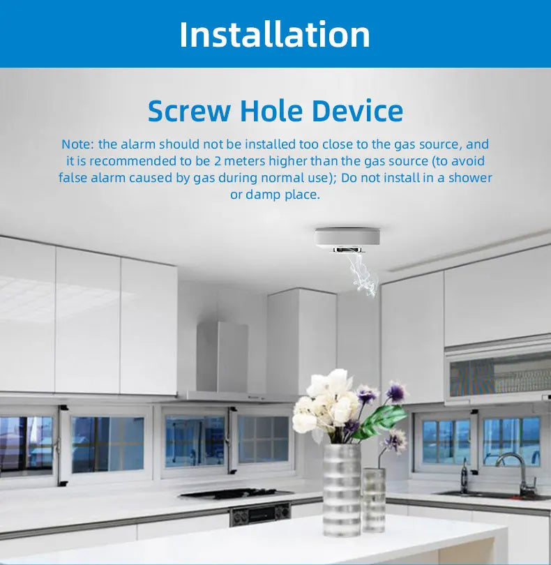 Independent Smoke Detector Sensor For Home