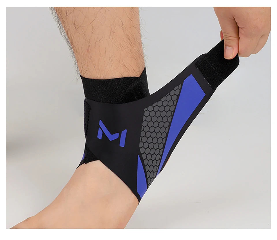 GTUBIKE 1PC Ankle Brace & Elastic Supports for Men and Women,Foot Support Ankle Compression Sleeve,Foot Wrap Ankle Brace Sleeves