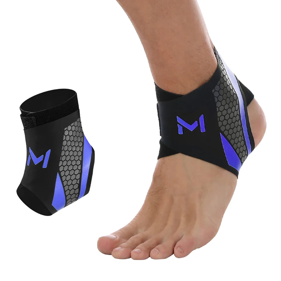 GTUBIKE 1PC Ankle Brace & Elastic Supports for Men and Women,Foot Support Ankle Compression Sleeve,Foot Wrap Ankle Brace Sleeves