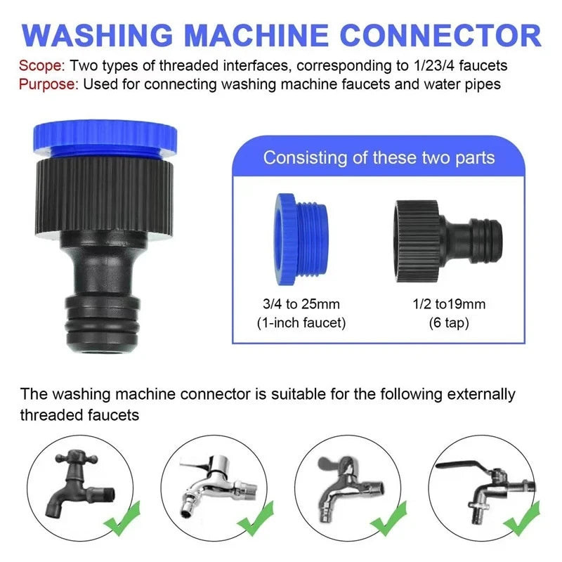 Expandable Magic Hose, High-Pressure Car Wash, 7Water Spraying Functions, Water Gun, Home Garden Watering Hose garden hose