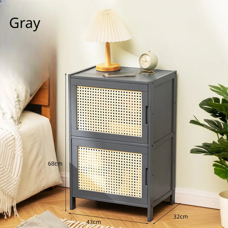 Bedside Table Modern - Solid Wood