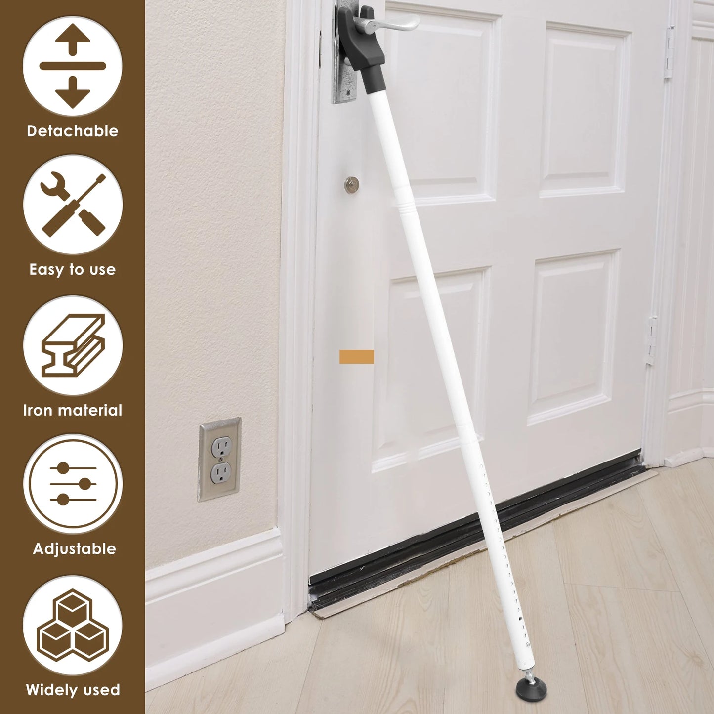 Door Security Bar - Adjustable Door Security Bar