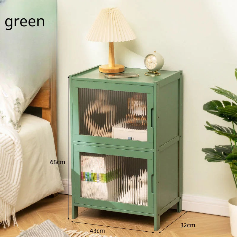 Bedside Table Modern - Solid Wood