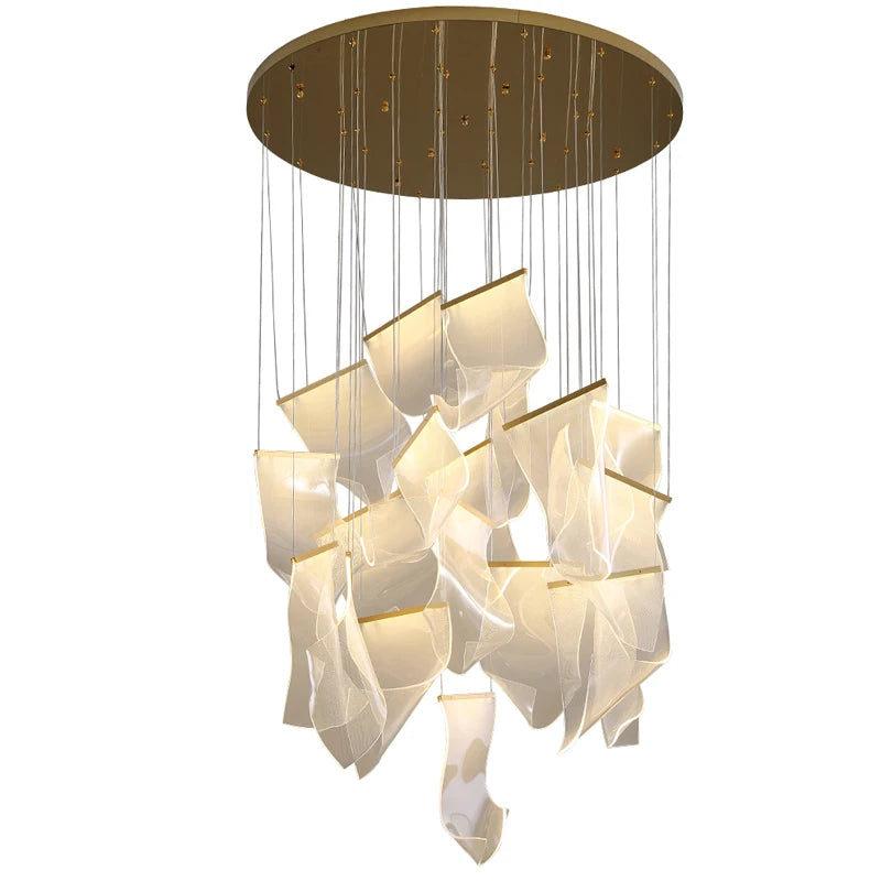 Modern Chandelier Living Room Decor