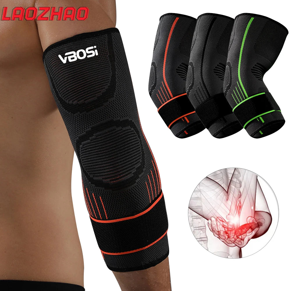 Elbow Brace for Tendonitis & Tennis Elbow,Compression Sleeve for Arthritis,Workouts Reduce Joint Pain During Fitness Activity