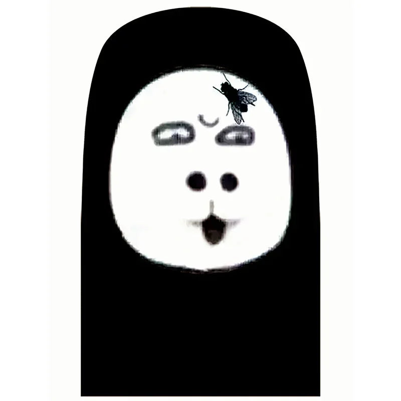 3D Funny Pattern Mesh Face Mask Head Cover Party Halloween Cosplay Props UV Protection Shield Ronaldo Pattern