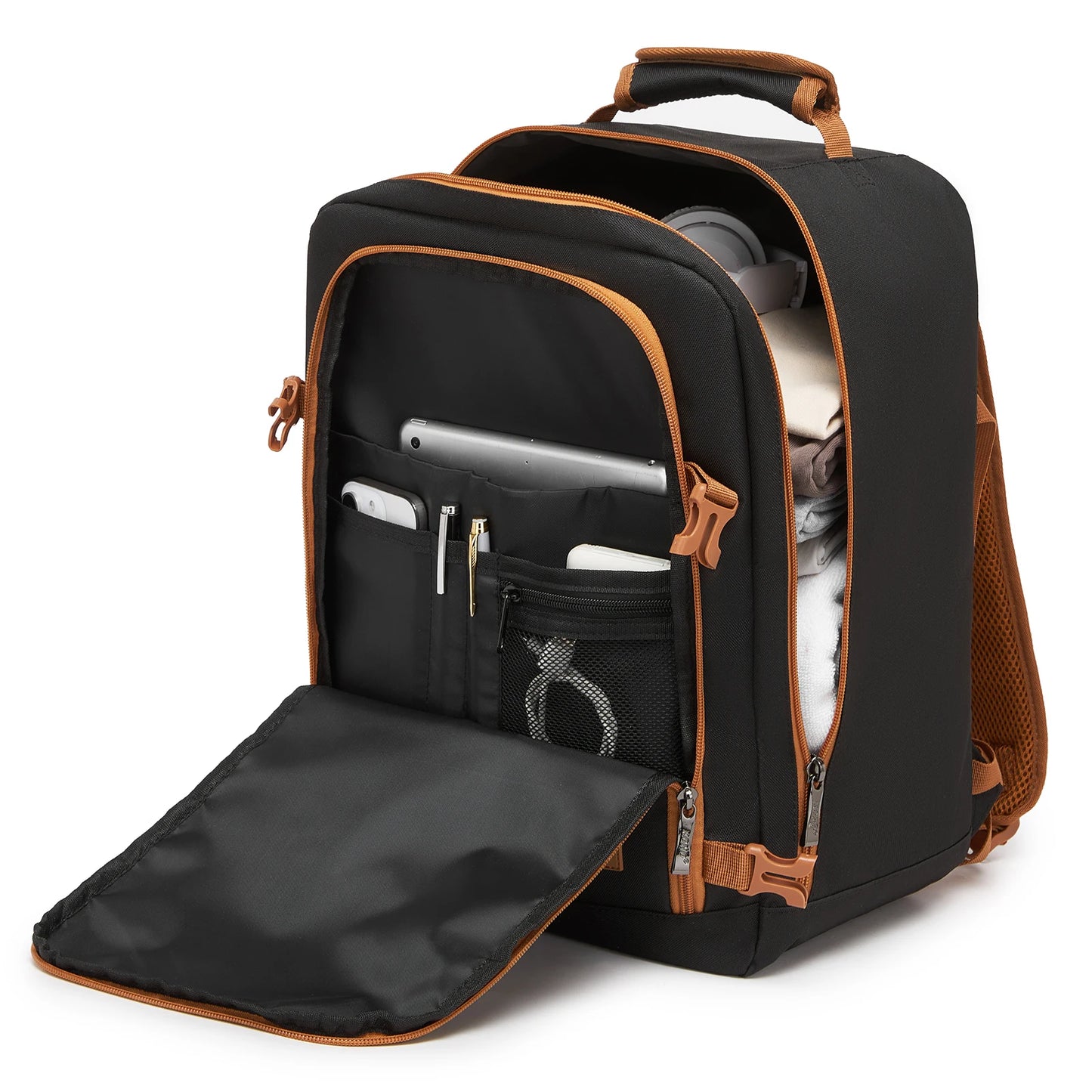 Kono 40x30x20cmRyanair Cabin Backpack Underseat  Carry-On with 15.6" Laptop Compartment - Travel Rucksack
