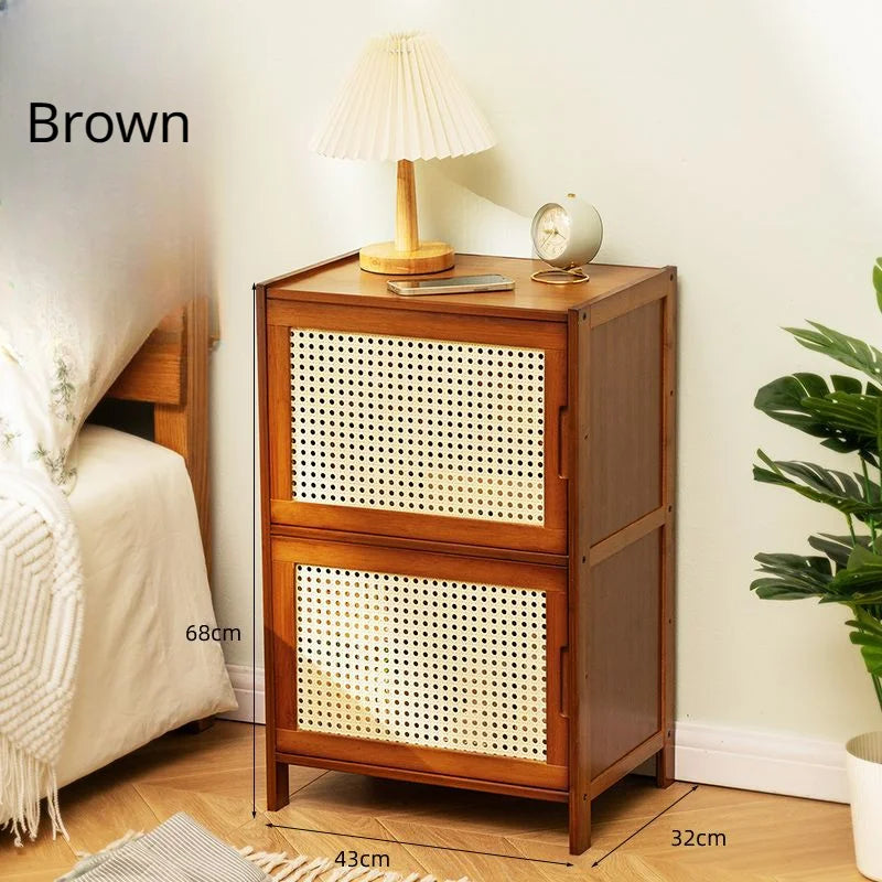 Bedside Table Modern - Solid Wood