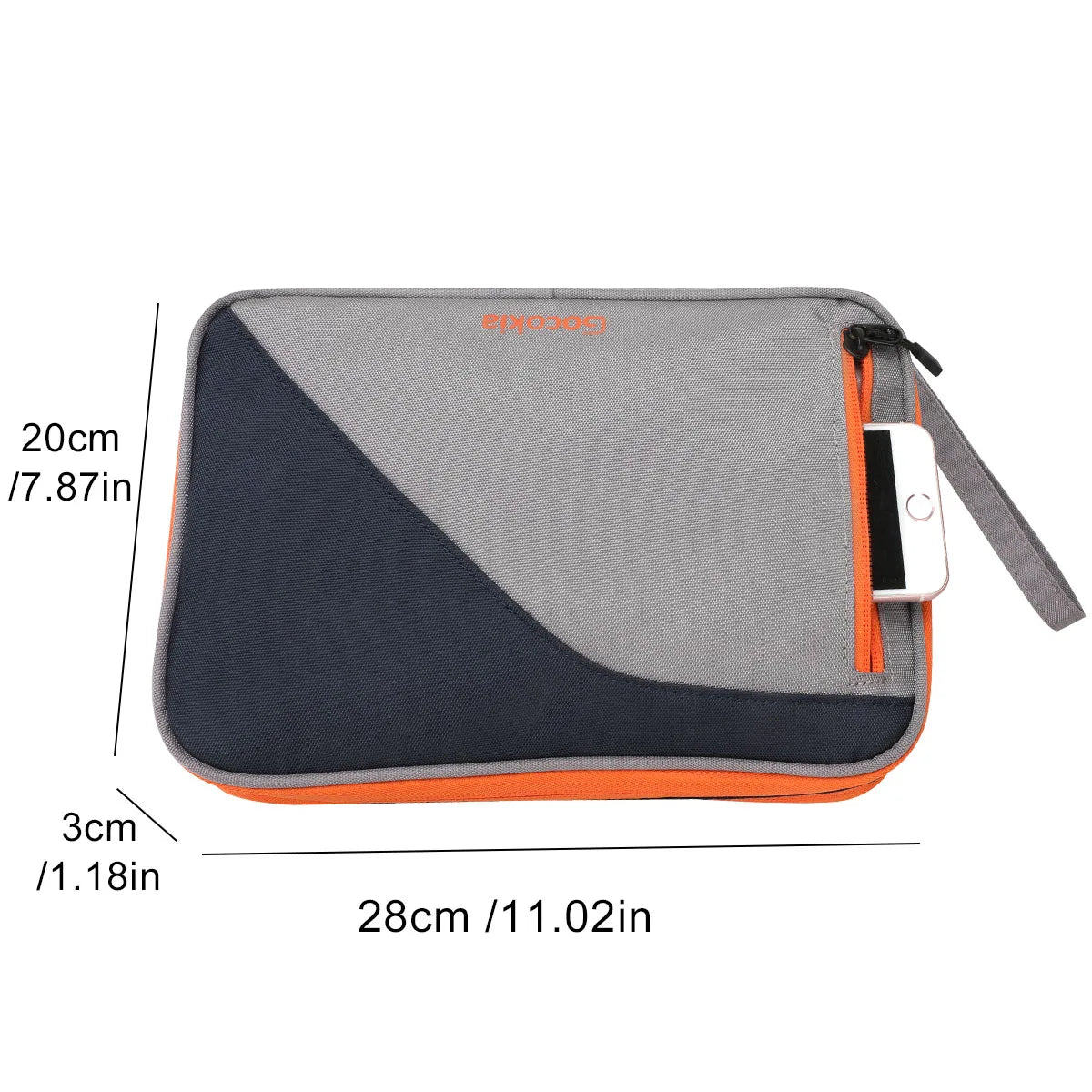 Portable Electronic Accessories Travel case,Cable Organizer Bag Gadget Carry Bag for iPad,Cables,Power,USB Flash Drive, Charger