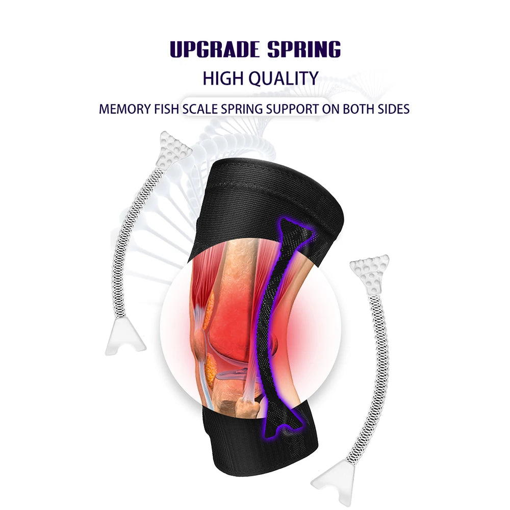1PC Sports Knee Pads Compression Elastic Knee Support Fitness Gear Basketball Volleyball Rodilleras