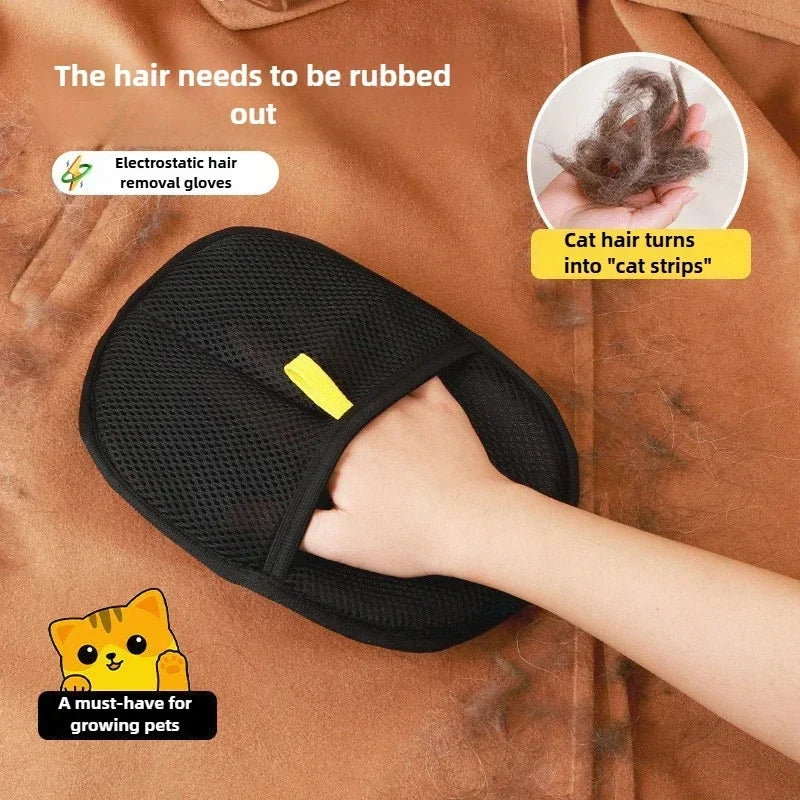 Pet Hair Removal Gloves Depilation Brushing Tools For Dog Cat